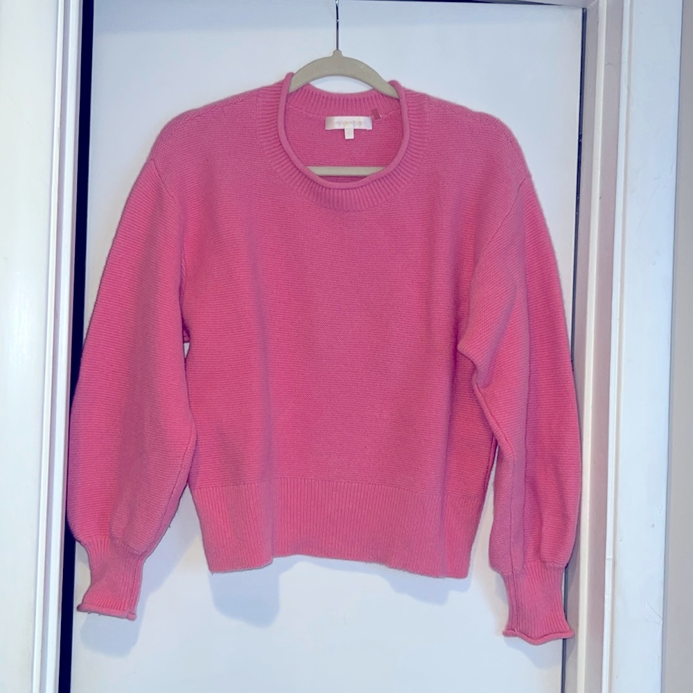 LOVESHACKFANCY Crewneck 100% Cashmere Sweater